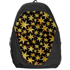 Shiny Glitter Stars Backpack Bag by uniart180623