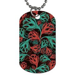 Flower Patterns Ornament Pattern Dog Tag (two Sides)