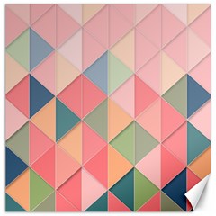 Background Geometric Triangle Canvas 20  X 20  by uniart180623