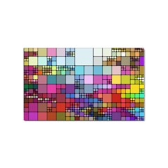 To Dye Abstract Visualization Sticker Rectangular (100 Pack) by uniart180623