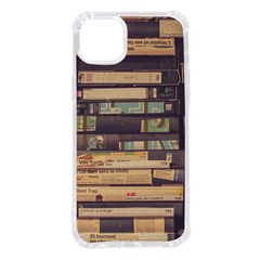 Books Antique Worn Spent Romance Iphone 14 Plus Tpu Uv Print Case by uniart180623