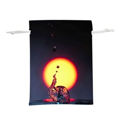 High Speed Waterdrop Drops Water Lightweight Drawstring Pouch (m) by uniart180623