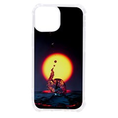 High Speed Waterdrop Drops Water Iphone 13 Mini Tpu Uv Print Case by uniart180623