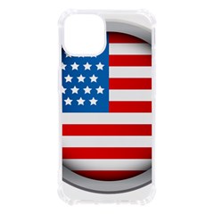 United Of America Usa Flag Iphone 13 Tpu Uv Print Case