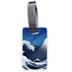 The Great Wave Off Kanagawa Luggage Tag (one Side) by Grandong