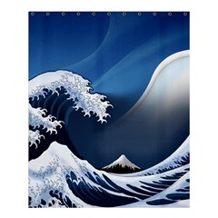 The Great Wave Off Kanagawa Shower Curtain 60  X 72  (medium)  by Grandong