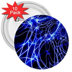 Lines Flash Light Mystical Fantasy 3  Buttons (10 Pack) 