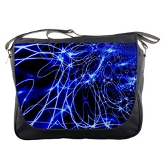 Lines Flash Light Mystical Fantasy Messenger Bag