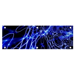 Lines Flash Light Mystical Fantasy Banner And Sign 6  X 2 