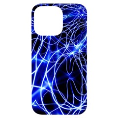 Lines Flash Light Mystical Fantasy Iphone 14 Pro Max Black Uv Print Case by Dutashop