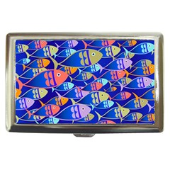 Sea Fish Illustrations Cigarette Money Case by Mariart