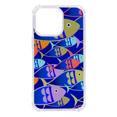 Sea Fish Illustrations Iphone 13 Pro Tpu Uv Print Case by Mariart