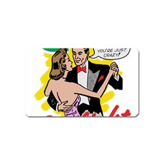 G Is For Gaslight Funny Dance1-01 Magnet (name Card) by shoopshirt