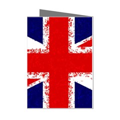 Union Jack London Flag Uk Mini Greeting Cards (pkg Of 8) by Celenk