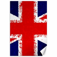 Union Jack London Flag Uk Canvas 24  X 36  by Celenk