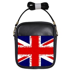 Union Jack London Flag Uk Girls Sling Bag by Celenk