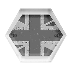 Union Jack London Flag Uk Hexagon Wood Jewelry Box by Celenk