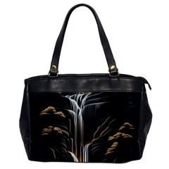 Waterfall Water Nature Springs Oversize Office Handbag by Simbadda