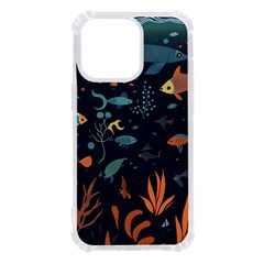 Underwater Ocean Animals Sea Iphone 13 Pro Tpu Uv Print Case by Simbadda