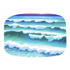 Ocean Sea Waves Beach Mini Square Pill Box