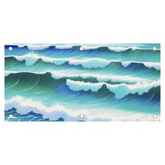 Ocean Sea Waves Beach Banner and Sign 6  x 3 