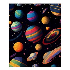 Planet Star Fantasy Shower Curtain 60  X 72  (medium)  by Simbadda