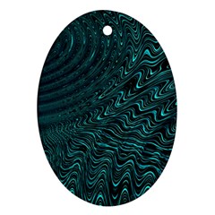 Wave Circle Ring Water Ornament (Oval)