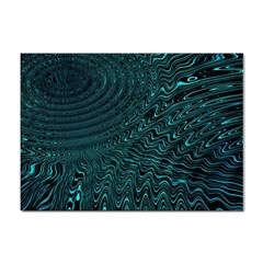 Wave Circle Ring Water Sticker A4 (100 pack)