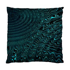 Wave Circle Ring Water Standard Cushion Case (Two Sides)