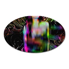 Festive Freak Oval Magnet by MRNStudios