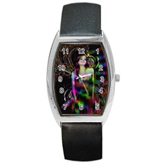 Festive Freak Barrel Style Metal Watch by MRNStudios