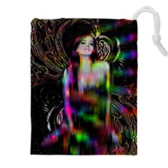 Festive Freak Drawstring Pouch (4xl) by MRNStudios