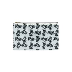 Alien Creatures Dance Pattern Cosmetic Bag (small) by dflcprintsclothing