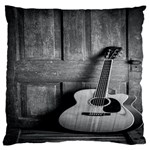 Acoustic Guitar Standard Premium Plush Fleece Cushion Case (Two Sides) Back