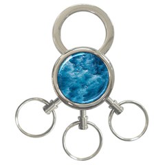 Blue Water Speech Therapy 3-ring Key Chain by artworkshop
