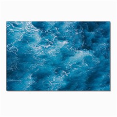 Blue Water Speech Therapy Postcard 4 x 6  (pkg Of 10) by artworkshop