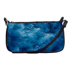 Blue Water Speech Therapy Shoulder Clutch Bag by artworkshop