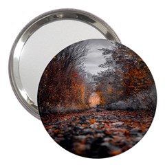 Breathe In Nature Background 3  Handbag Mirrors