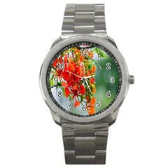 Gathering Sping Flowers Wallpapers Sport Metal Watch by artworkshop