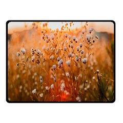 Late Afternoon Two Sides Fleece Blanket (small) by artworkshop