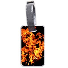 Live Coals Luggage Tag (one Side) by artworkshop