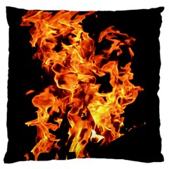 Live Coals Large Cushion Case (one Side) by artworkshop