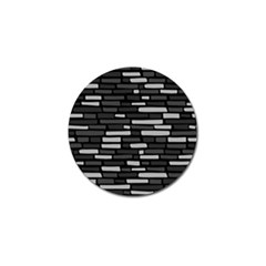 Black And Grey Wall Golf Ball Marker (10 Pack) by ConteMonfrey