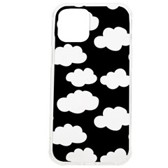 Bw Clouds Iphone 12 Pro Max Tpu Uv Print Case by ConteMonfrey