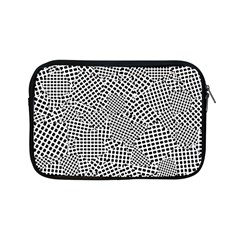 Geometric Noir Pattern Apple Ipad Mini Zipper Cases by dflcprintsclothing