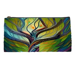 Tree Magical Colorful Abstract Metaphysical Pencil Case by Simbadda