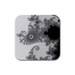 Apple Males Almond Bread Abstract Mathematics Rubber Square Coaster (4 Pack) by Simbadda