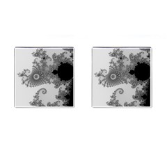 Apple Males Almond Bread Abstract Mathematics Cufflinks (square) by Simbadda