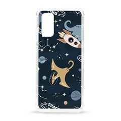 Space Theme Art Pattern Design Wallpaper Samsung Galaxy S20 6 2 Inch Tpu Uv Case by Simbadda