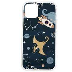 Space Theme Art Pattern Design Wallpaper Iphone 12 Pro Max Tpu Uv Print Case by Simbadda